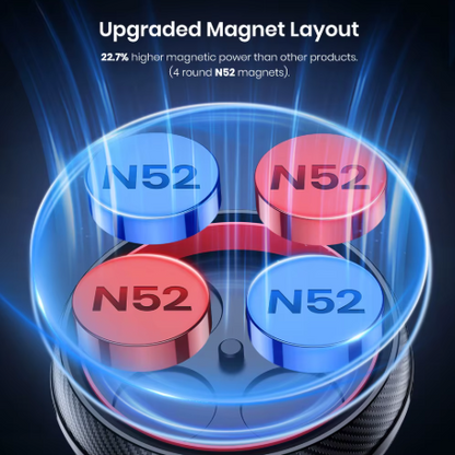 Premium MagSafe Car Mount - Ultra-Strong Magnetic Phone Holder for Air Vents